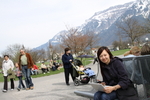 Interlaken; 呢個公園就係同昕昕細佬佬skype嘅地方, 鬼叫要搵wifi咩!